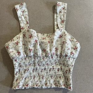 Forever 21 Flower Tank Top